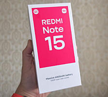 СЯОМИ Redmi Note 15 4G NFC 8/256 - 255$ (НОВЫЙ) Гарантия 2 года!