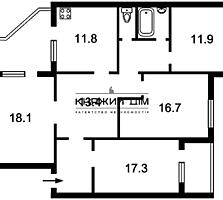 Продается 4-х к. кв. по ул. Елены Пчелки 2б, 115/65/12 кв. м, 16/22 ..