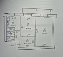 2 комн. Центр 2/5 Ремонт.