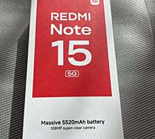 Сяоми Redmi Note 15 5G 8/256 GB Новый