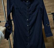 Платье-рубашка размер s