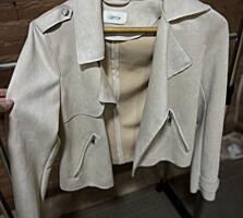 Куртка замша осень весна s-m