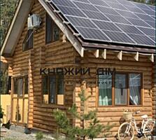 ПРОДАЁТСЯ ЭКО-ДОМ СО СРУБА В ЛЕСУ ВОЗЛЕ ОЗЕРА с.Малая Александровка ..