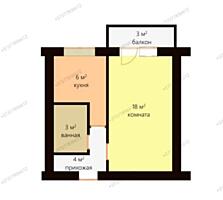 1 ком на Красных казармах под ремонт