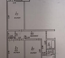 3-комнатная квартира 70 м² Бородинка Федько 7/9