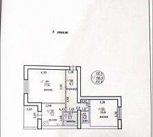 Продаётся 2-комнатная квартира, 50,4 м², ул. Юбилейная, 61