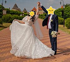 Богатое свадебное платье, не венчаное, прокат, продажа