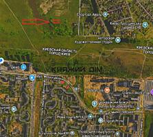 Продається земельна ділянка площею 39 соток на межі Києва та села ...