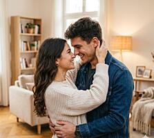 МОЛОДАЯ ПАРА СНИМЕТ двухкомнатную квартиру