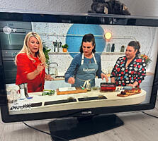 Philips 107 см. по диагонали, поворот влево вправо, динамики 30 ватт