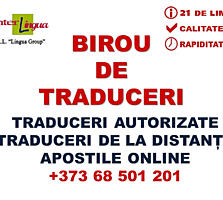 Traduceri cu legalizare notariala. str. V. Alecsandri 129, of. 16