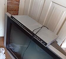 Отдам телевизор LG (не включается) и dvd приставку (включается)