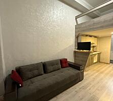 Apartament cu 1 odaie în 2 nivele