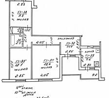 Продам трёхкомнатную квартиру. Балка. 30-й