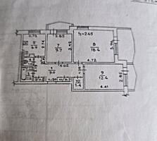 Продам 3х квартиру ул.Балковская,сотовый проект