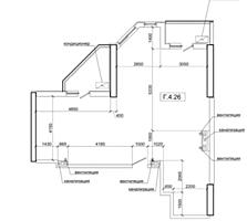 Продам квартиру 80 кв. м., 4/26, новый дом, жк Родос.