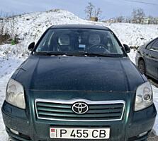 Toyota avensis 2.0 бензин 2004