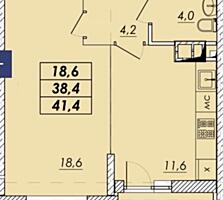 Продам квартиру 41.4 кв. м., 1/18, новый дом, жк Прохоровский.