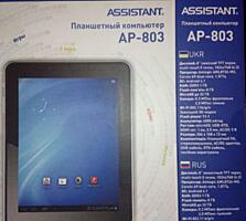 Продаю планшетный компьютер фирмы ASSISTANT AP-803. Дисплей 8* ёмкостный TFT