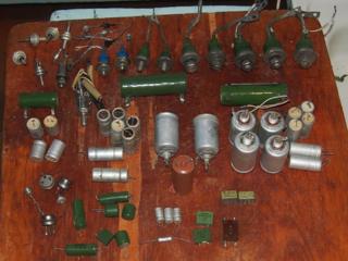 Радиолампы, радиодетали,