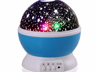 Новый - улучшенный Ночник-проектор звездного неба STAR MASTER PRO.