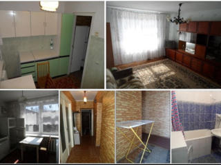 1-комнатная(2 ком. квартира, 1 ком. закрыта) 3 этаж из 5, 130 евро/мес