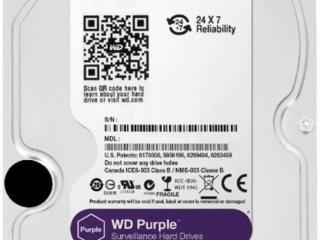 3.5" HDD Western Digital Caviar Purple / 4.0TB / 64MB / IntelliPo