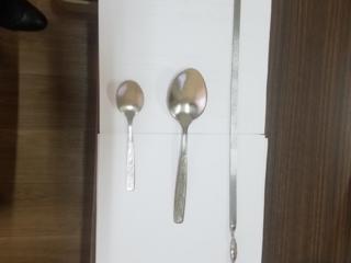 Реализуем; ложки столовые, ложки чайные, шампура