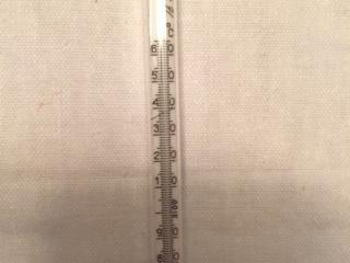 Большой ртутный термометр 0-360 °C новый