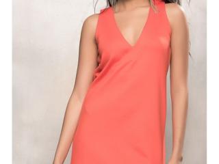Новое платье коралловое!