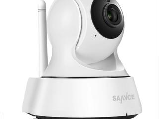 Поворотная WIFI-камера "Sannce" дневного и ночного видения, видеоняня