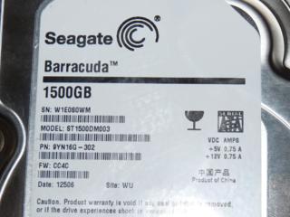 HDD 1500гб на запчасти 10шт.