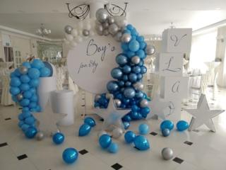 Оформление шарами на свадьбах кумэтриях днях рождениях