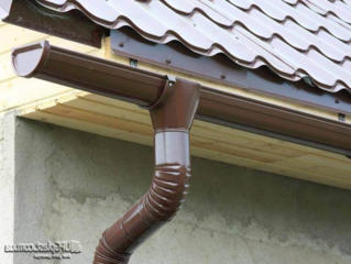 Жестяные работы. Водостоки, парапеты, отливы и т. п.