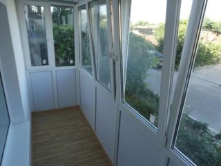 Балкон пвх в Хрущевку, балкон в 4-5-этажные дома, скидки -35% Кишинев!