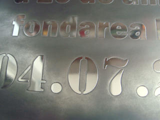 Гравировка на нержавейке, латуни и меди. Маркировка. Gravura