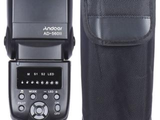 Andoer AD-560 II Вспышка Speedlite для Canon Nikon Olympus Pentax