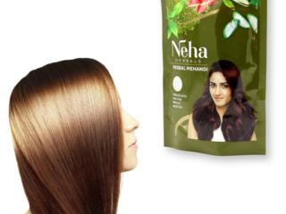 Хна для волос, на основе лечебных трав Neha (оттенок коричневый)