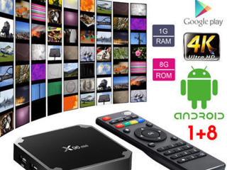 X 96 SMART ТВ Боксы для просмотра телевидения без антенны. Android