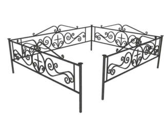 Изготовление и монтаж оградок, столиков, скамеек, навесов, арок.