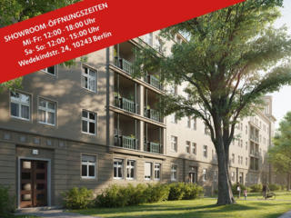 Просторная 2-комнатная квартира в центре Фридрихсхайн: около 70 м², ..