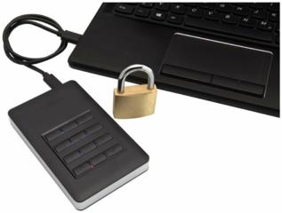 Verbatim Store'n'Go Secure 2.5" 1.0TB USB 3.1 with USB-