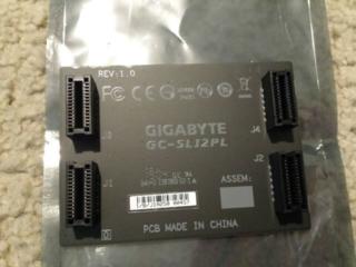 Gigabyte Nvidia SLI Bridge GC-SLI2PL REV: 1.0