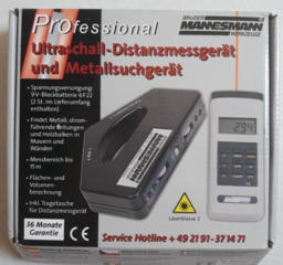 Прибор для поиска проводки и металла в стене Mannesmann 99970