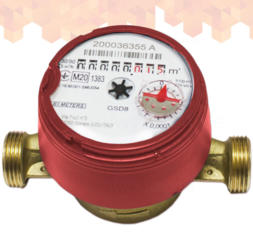B METERS GSD8-I R100 1/2 лічильник гарячої води 110мм