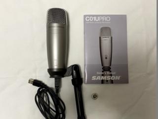 Микрофон samson c01u pro (новый) + pop filter