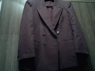 Мужской бордовый пиджак, 48-50