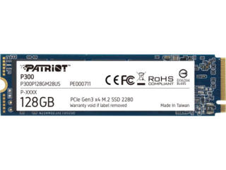 Patriot P300 P300P128GM28 128GB SSD NVMe