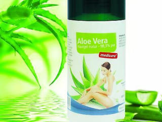 Aloe Vera gel (cosmetic) 98,3% pur Гель для кожи алоэ вера 98,3%