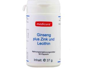 Ginseng+Zinc+Lecitina Женьшень + Цинк + Лецитин